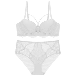 Soutien-gorge en dentelle à bretelles Contrecoeur