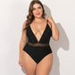 Maillot de bain noir avec dentelle