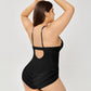 Body gainant  noir ventre plat dos ouvert Flexi Shapewear