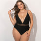 Maillot de bain noir avec dentelle